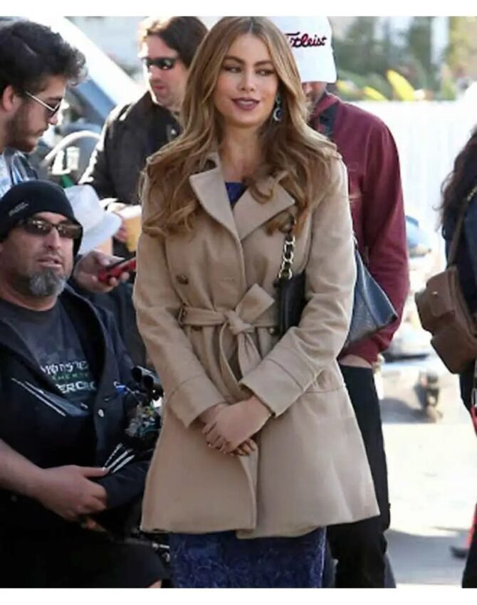 Modern Family Sofia Vergara Coat Cotton