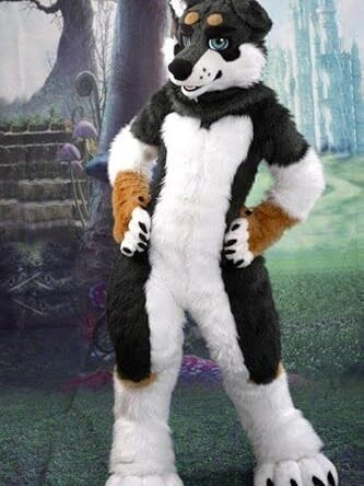 husky mascot costume