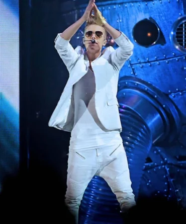 Justin Bieber In Leather Pants
