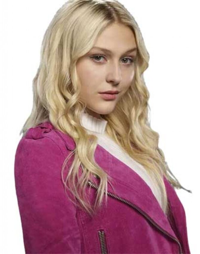 Alyvia Alyn Lind Pink Suede Jacket