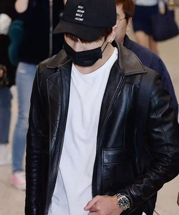 BTS Jungkook Leather Jacket