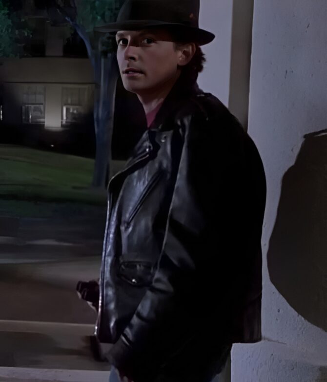 Back To The Future 2 Leather Jacket
