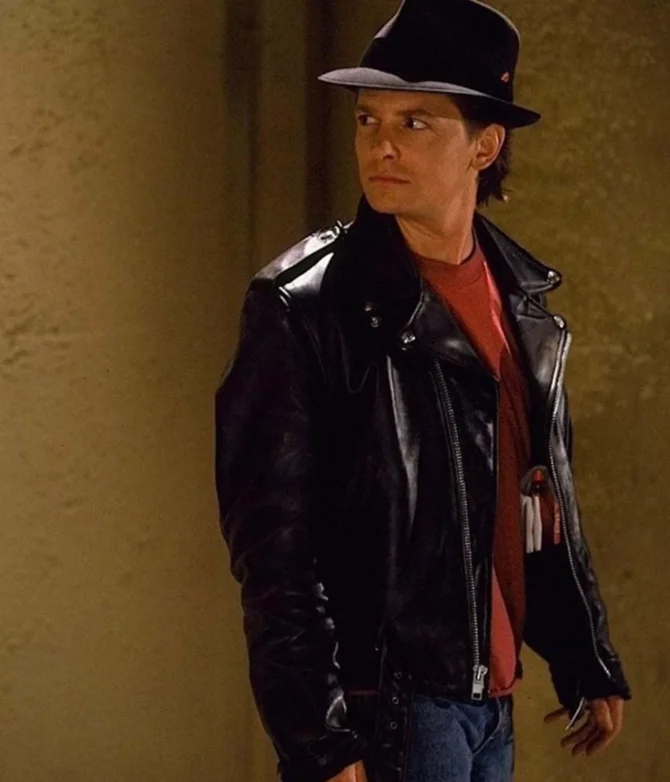 Back To The Future 2 Leather Jacket