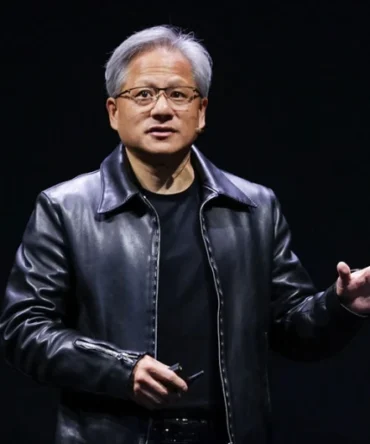 CEO Jensen Huang Leather Jacket