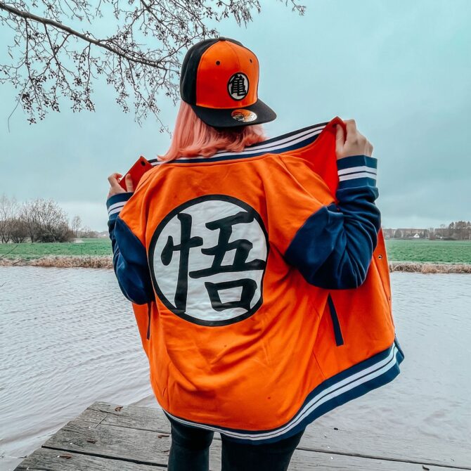 Dragon Ball Goku College Jacket