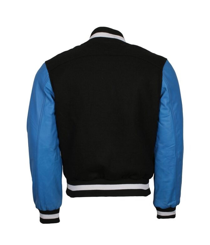 El Diablo Suicide Squad Costume Blue Varsity Jacket