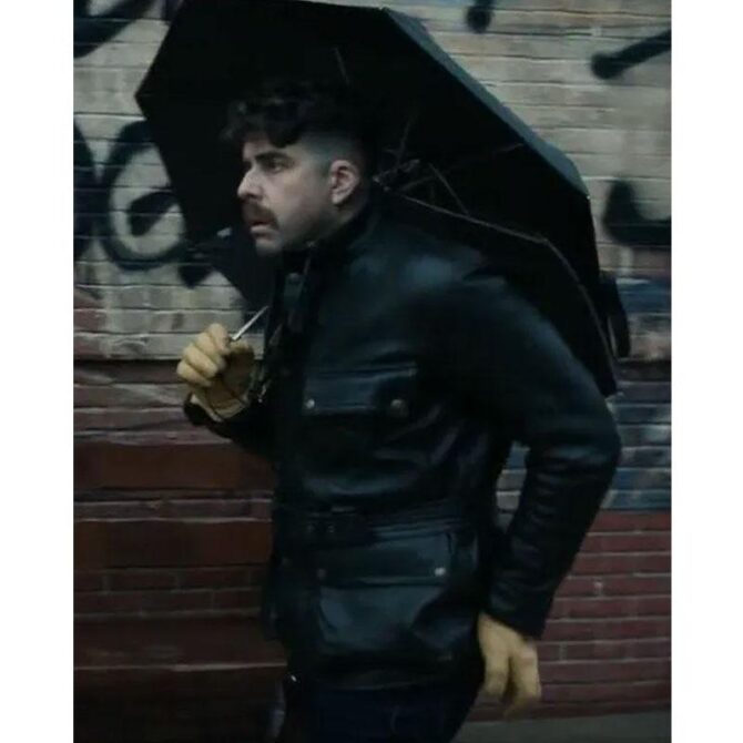 Adam Goldberg Suit Leather Jacket