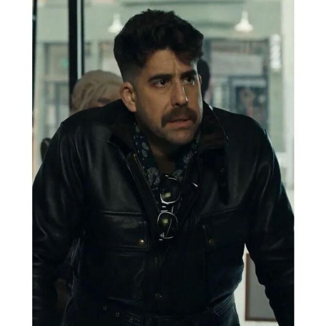 Adam Goldberg Suit Leather Jacket