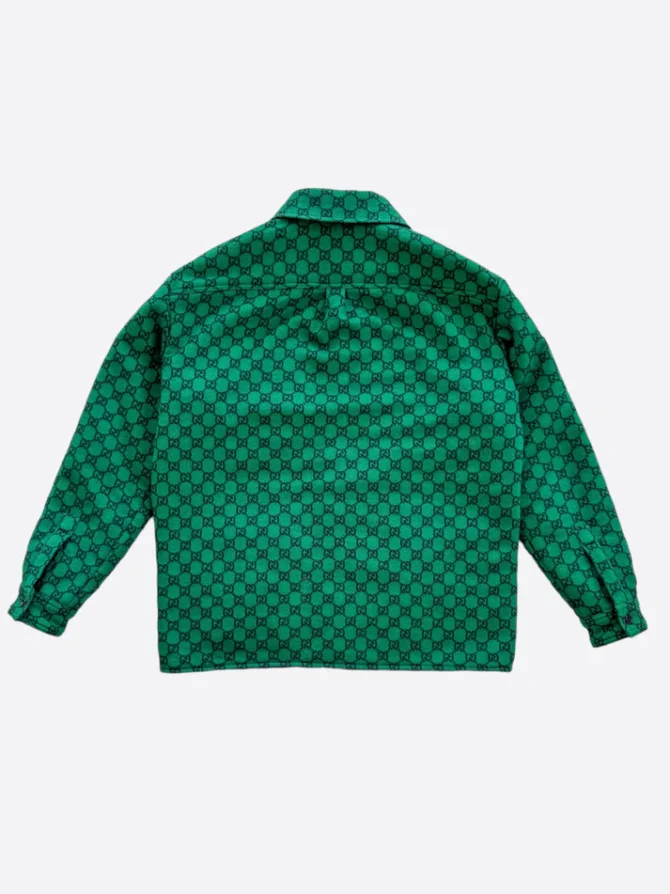 Cristiano Ronaldo Flannel Padded Green Jacket