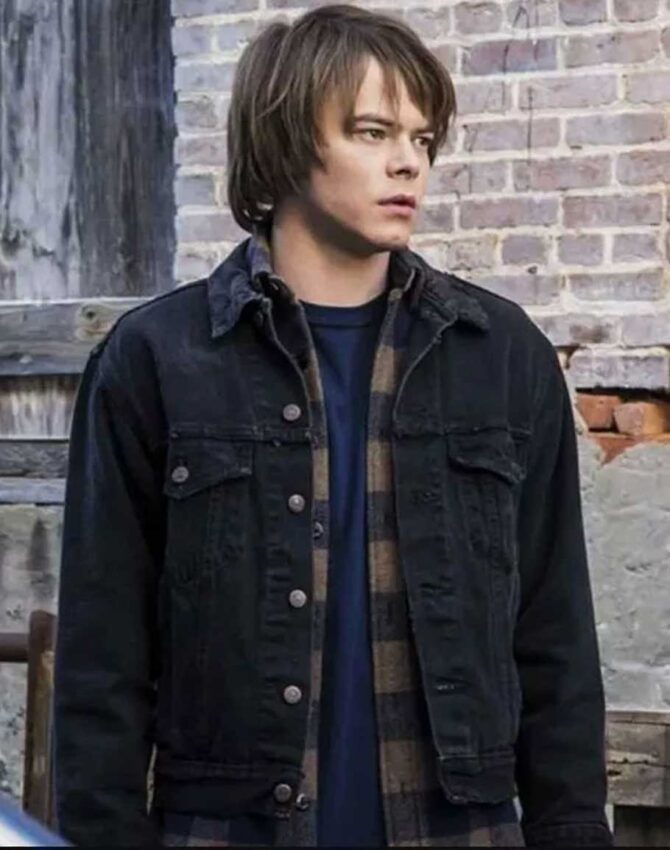 Stranger Things Charlie Heaton Jonathan Byers Outfit Cotton Jacket