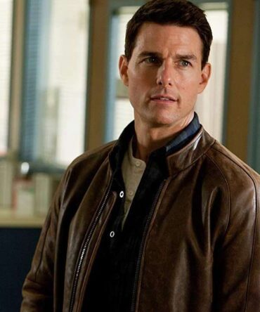 Tom Cruise Brown Leather Jack Reacher Jacket