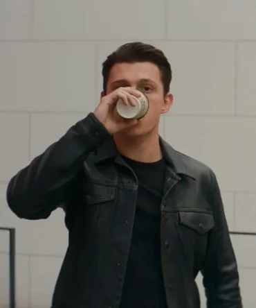 Tom Holland Leather Jacket