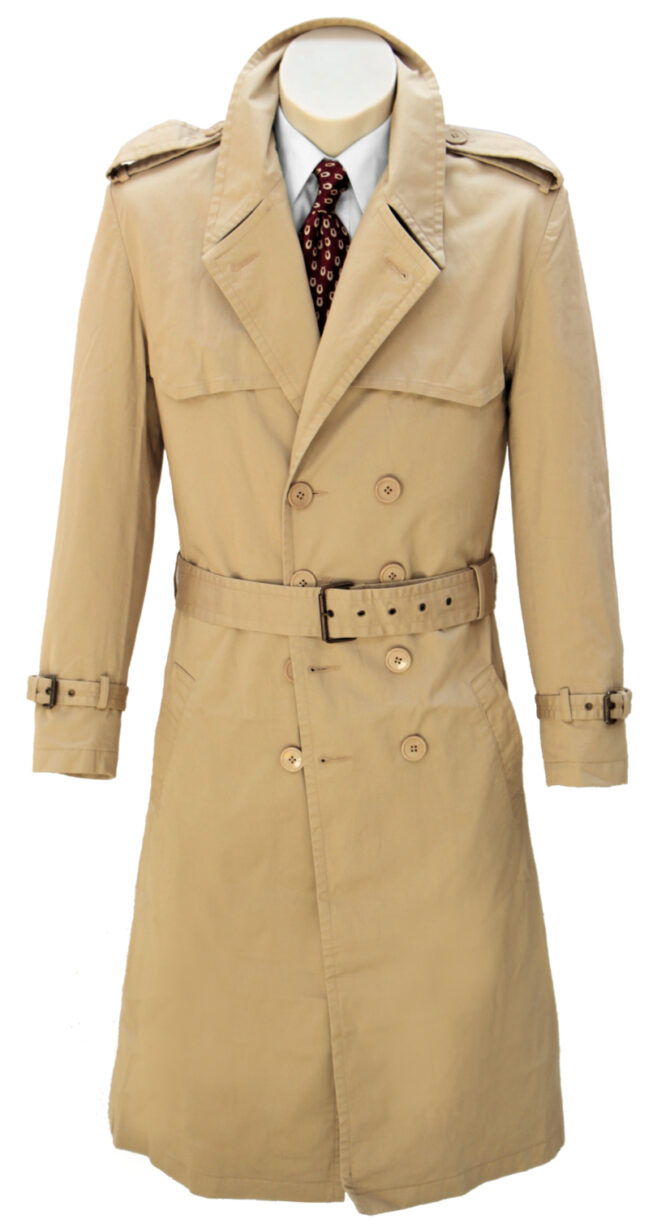 DOUBLE BREASTED CASABLANCA COAT