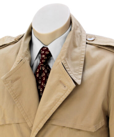 DOUBLE BREASTED CASABLANCA COAT