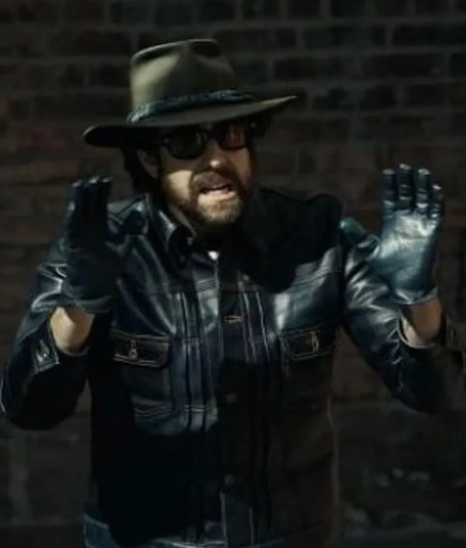 Adam Goldberg Suit Leather Jacket