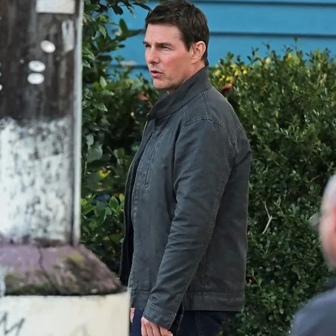 Jack Reacher Jacket Never Go Cotton Back