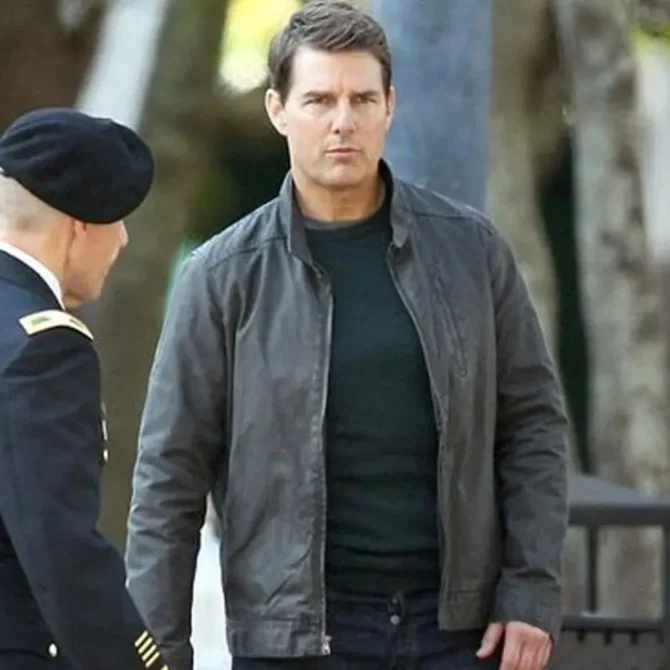 Jack Reacher Jacket Never Go Cotton Back