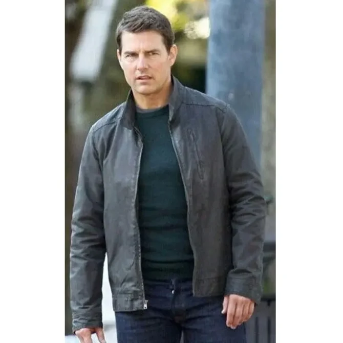 Jack Reacher Jacket Never Go Cotton Back