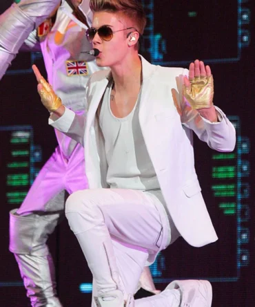 Justin Bieber In Leather Pants