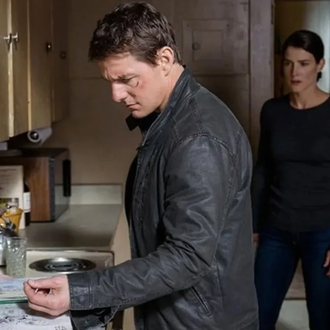 Jack Reacher Jacket Never Go Cotton Back
