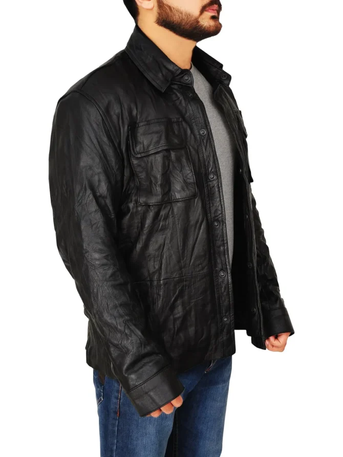 The Damon Vampire Diaries Leather Jacket