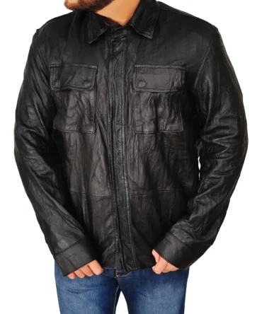 The Damon Vampire Diaries Leather Jacket
