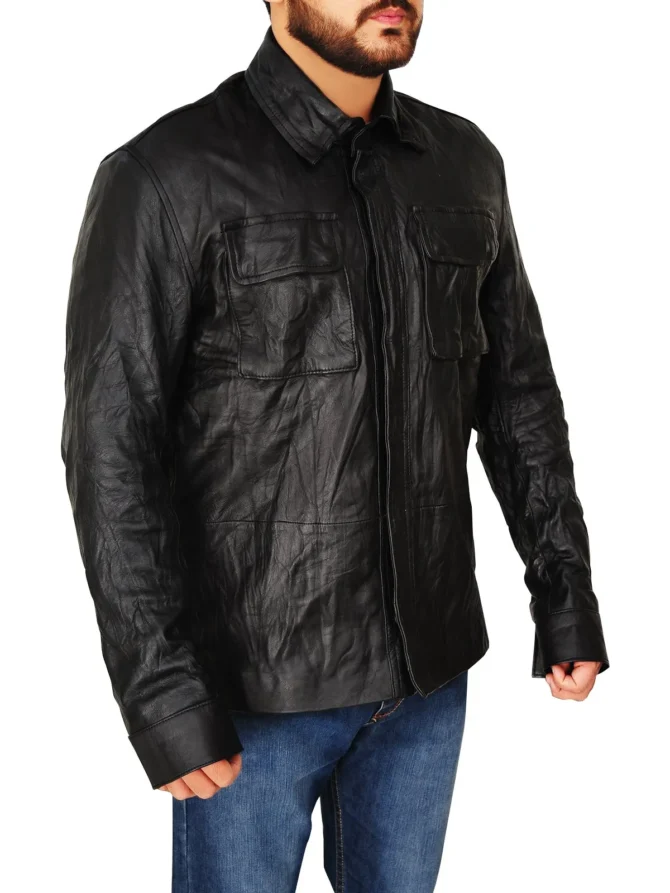 The Damon Vampire Diaries Leather Jacket