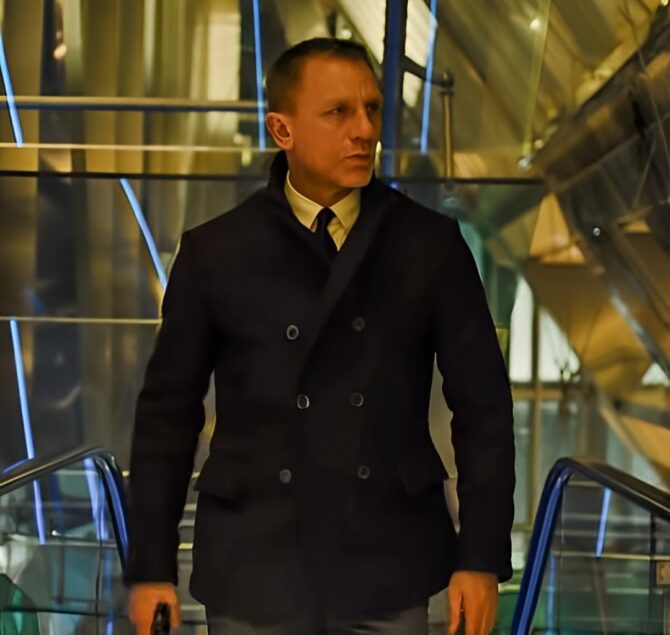 SKYFALL DANIEL CRAIG JAMES BOND COAT