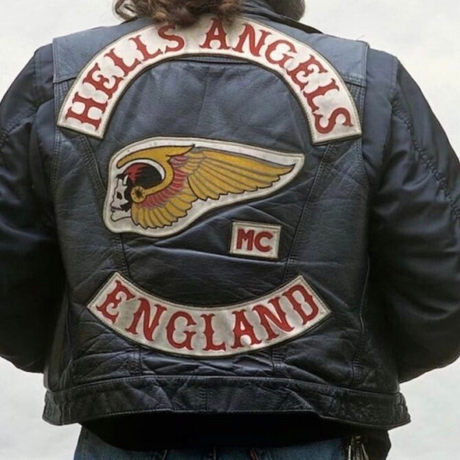 Men's Biker Hells Angels Mc Vest