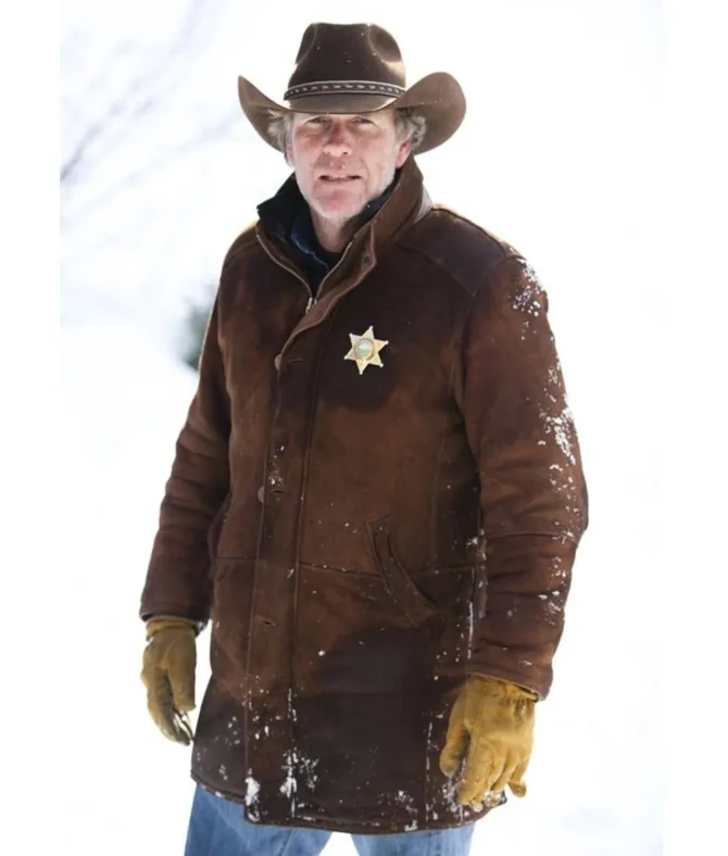 Robert Taylor Sheriff Longmire Coat