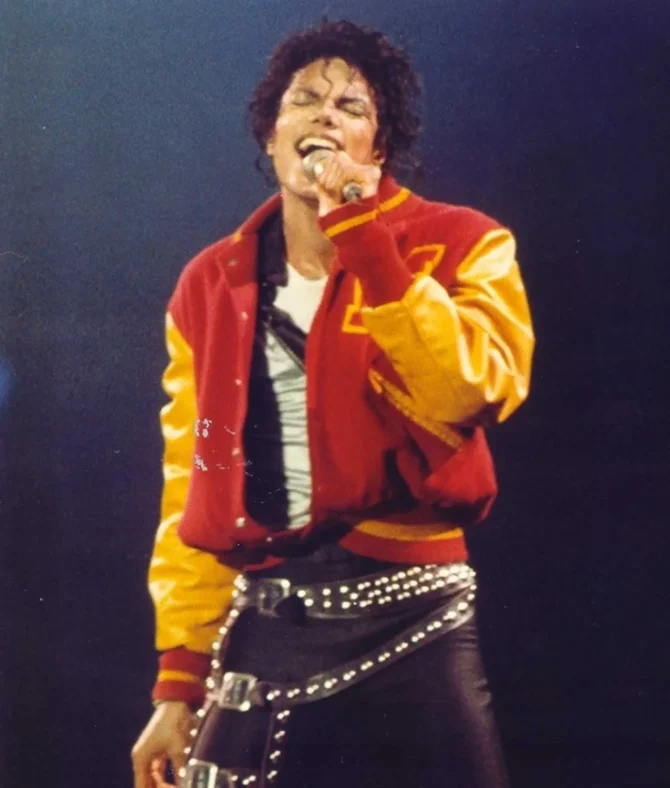 MICHAEL JACKSON THRILLER VARSITY JACKET