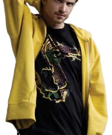 Breaking Bad Aaron Jesse Pinkman Yellow Hoodie