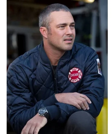 Taylor Kinney Bomber Chicago Fire Jacket