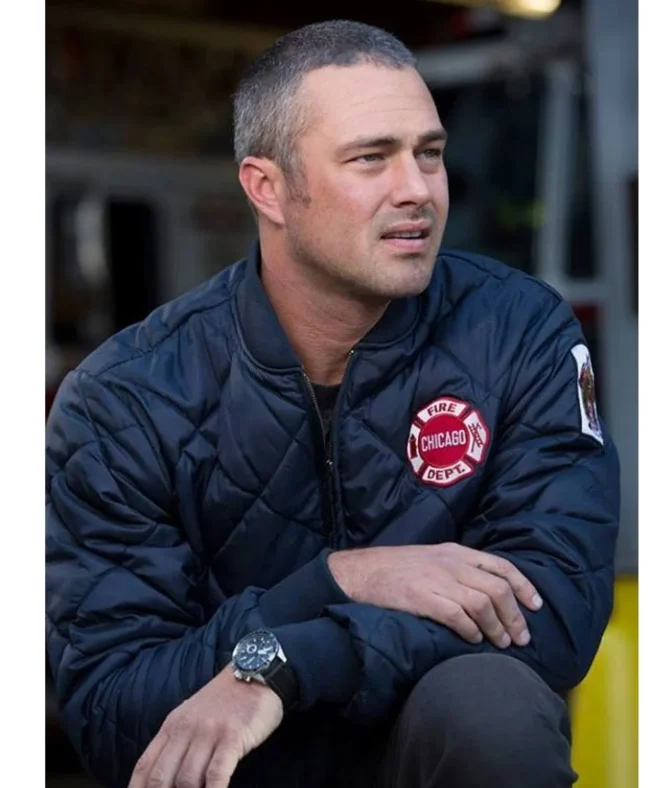 Taylor Kinney Bomber Chicago Fire Jacket