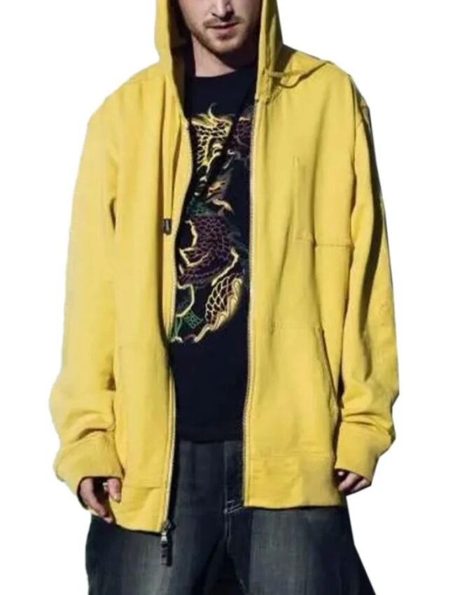 Breaking Bad Aaron Jesse Pinkman Yellow Hoodie