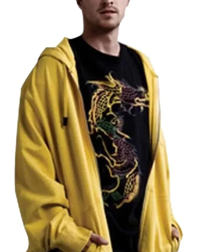 Breaking Bad Aaron Jesse Pinkman Yellow Hoodie