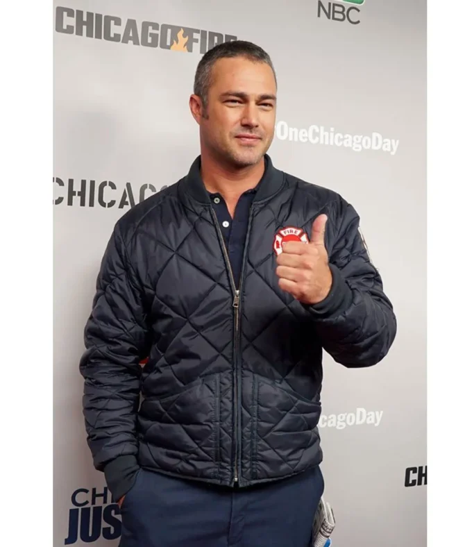 Taylor Kinney Bomber Chicago Fire Jacket